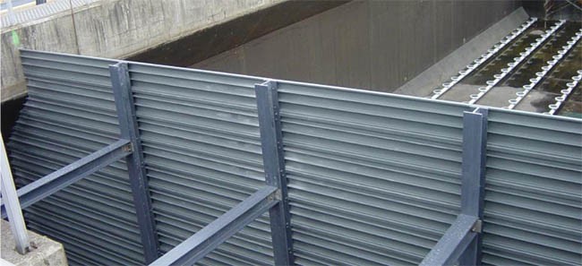 FRP Baffle Wall