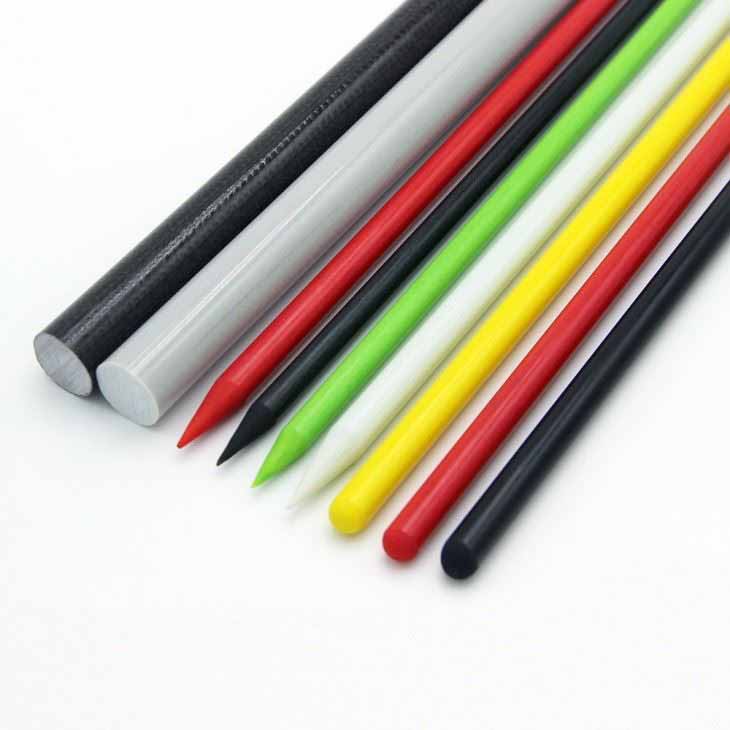 Pultruded Fiberglass Reinforced Plastic FRP Rods